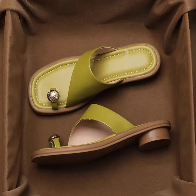 Roxy Leather Sandals