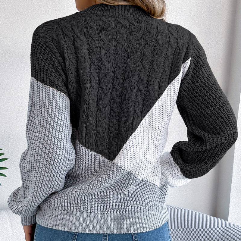 Edith Dual-Tone Knit