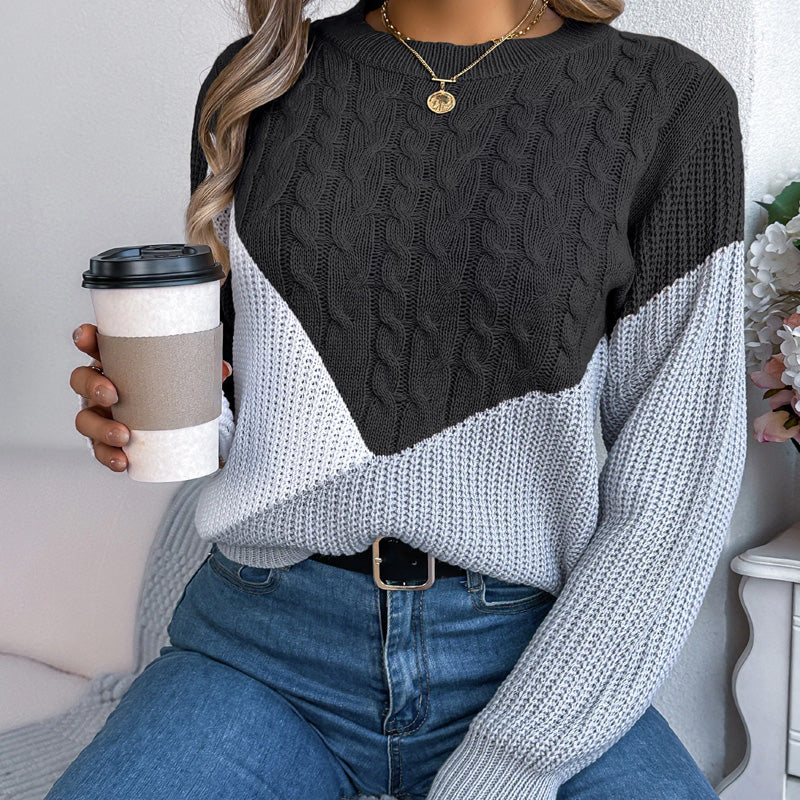 Edith Dual-Tone Knit